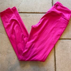 PINK Victoria's Secret Bright Pink Leggings